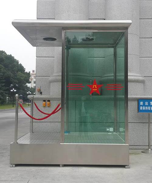 部队形象站岗